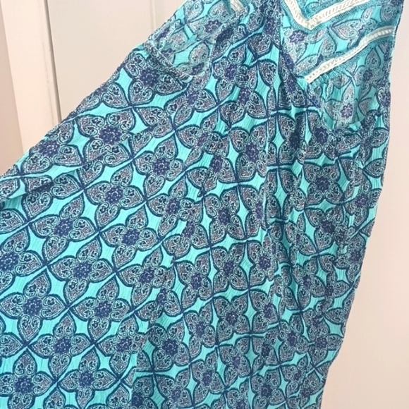 Hollister racer back patterned bohemian tank size S - Picture 3 of 7